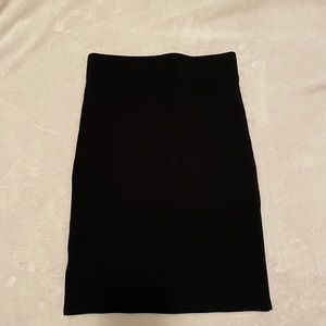 Aritzia Talula black tube skirt size S